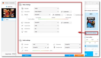 Modify Video Settings