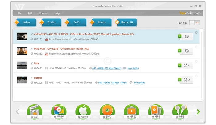 Freemake MP4 Video Converter