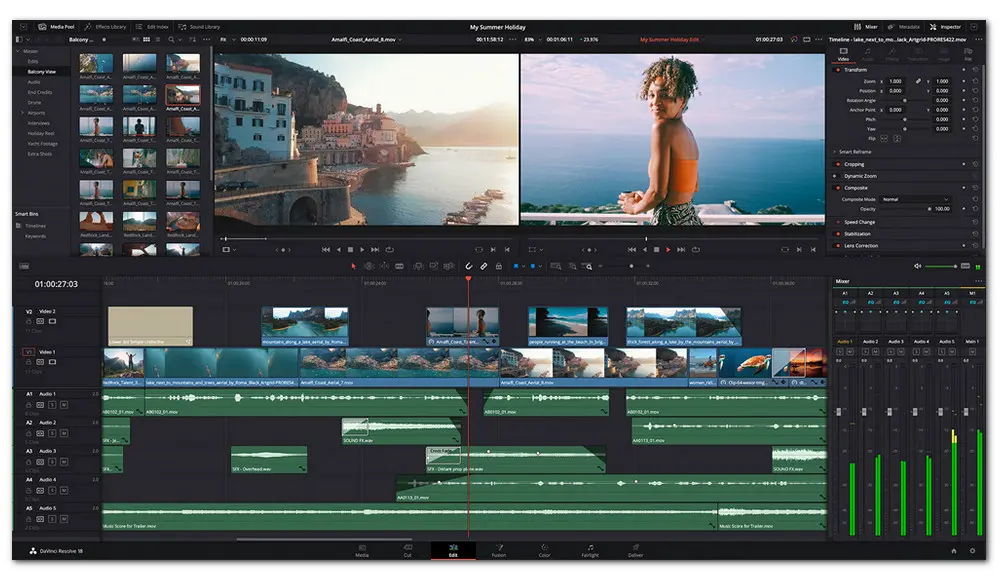 Edit Video on Windows 11 with DaVinci Resolve