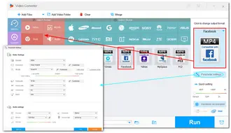 Select the Output Video Format