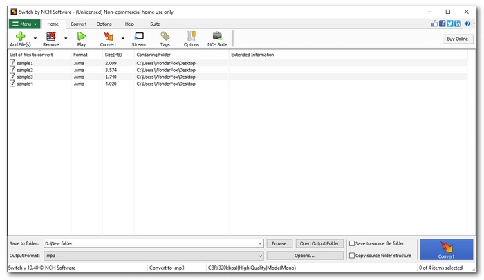 Switch Audio File Converter Software