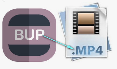 BUP File to MP4 Conversion