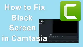 Camtasia Black Screen