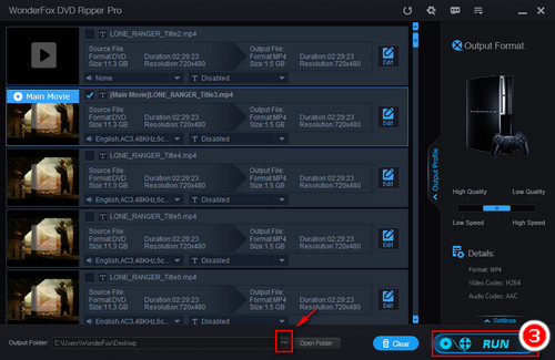 Convert DVD for PS3