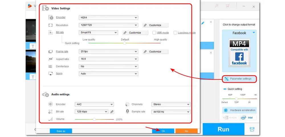 Adjust Video Parameters