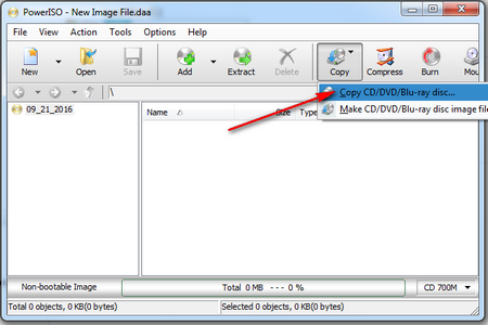 PowerISO Acts as CD Duplication Machine