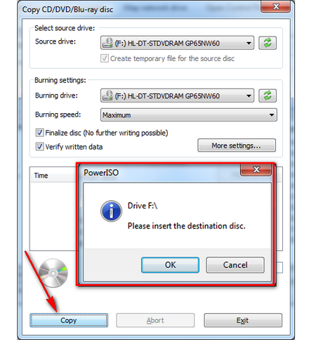 How to Duplicate CD