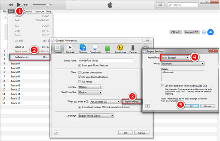 Convert CDA Files iTunes