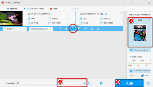 Save setting and export