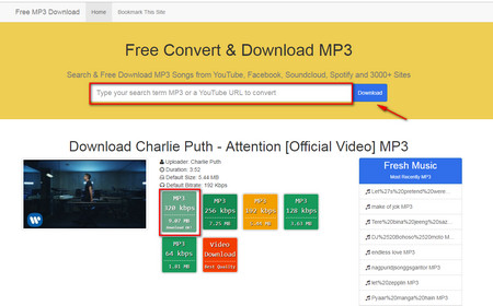 Download MP3 Charlie Puth 
