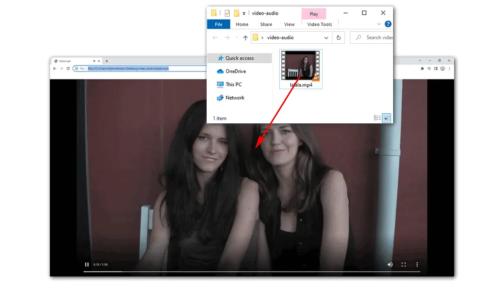 Play Converted MOV Files in Chrome