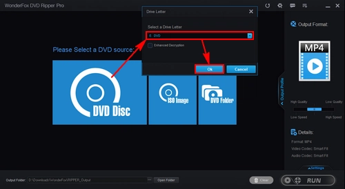 Load DVD (ISO/DVD Folder) into the Program