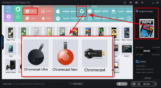 Convert ISO to Chromecast Supported Formats