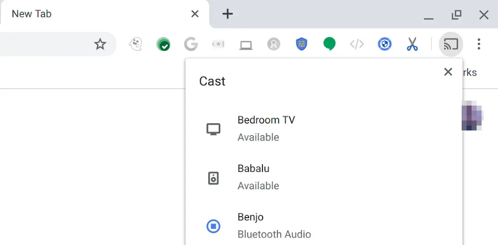 Cast a Local File from Chrome