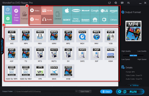 Customize Video Parameters and Format