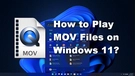 Play MOV on Windows 11