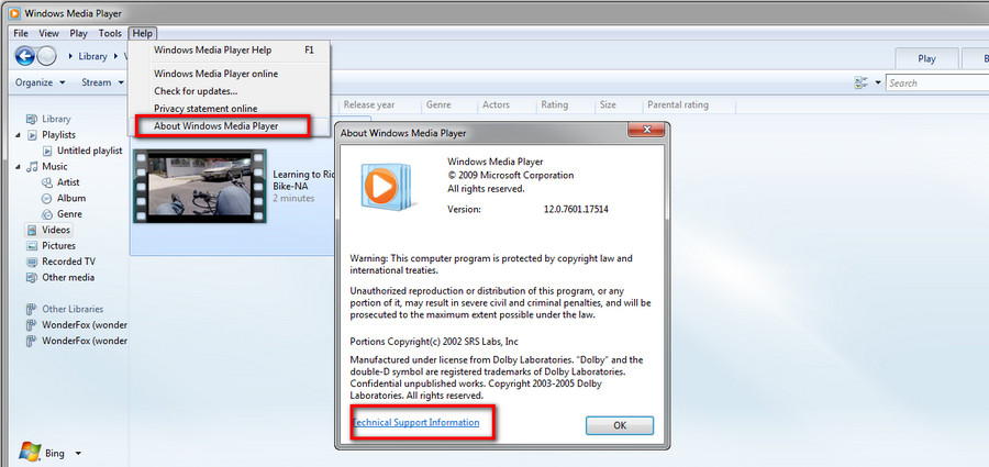 codecs for windows media player windows 7