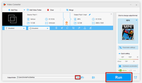 Start Merging Videos