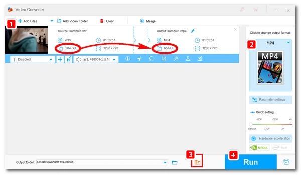 Video Compressor GB to MB