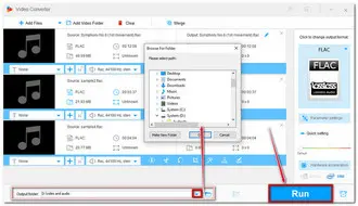 Export the Compressed FLAC