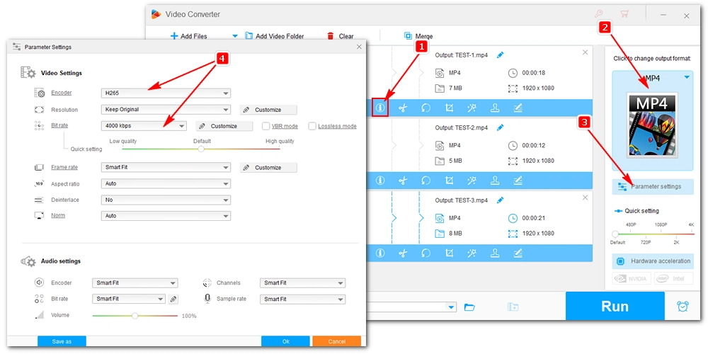 Compress GoPro Videos with Lower Bitrate