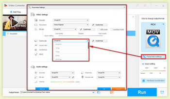 compress mov file windows