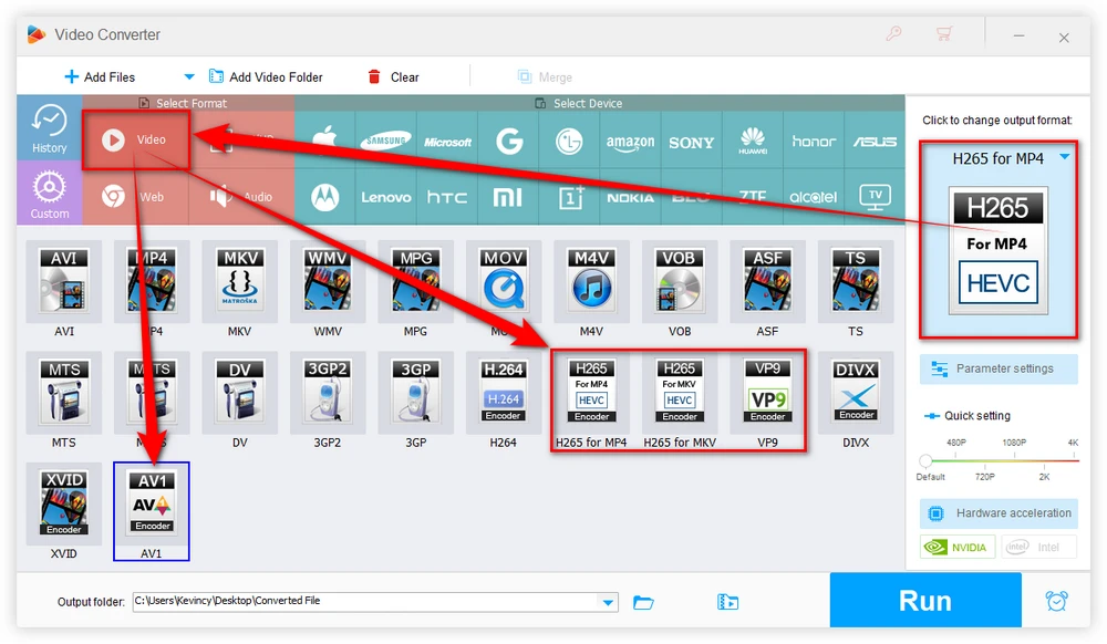 Compress Screen Recording with Advanced Encoder