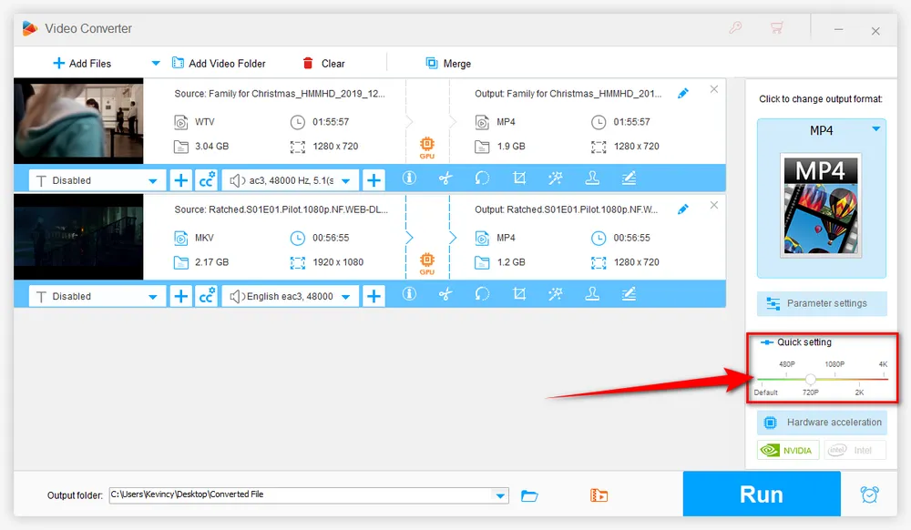 Downscale Resolution for Screen Recording Smaller File Size