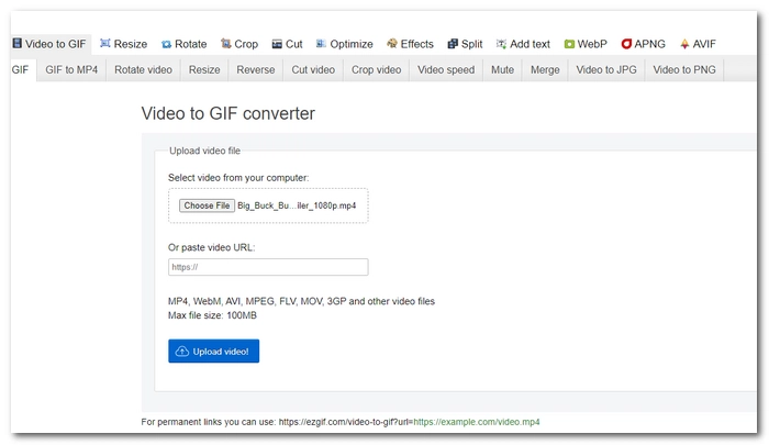 Reduce Video File Size for Email by Making GIFs