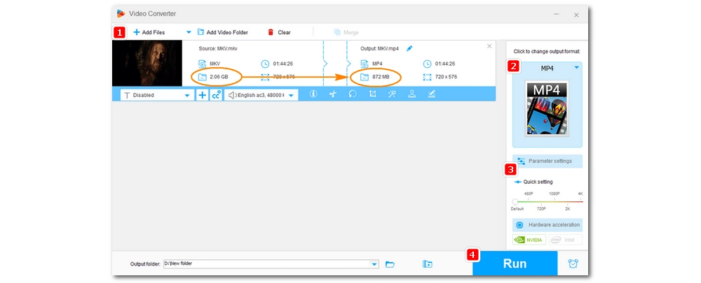 Video Compressor for More than 1GB