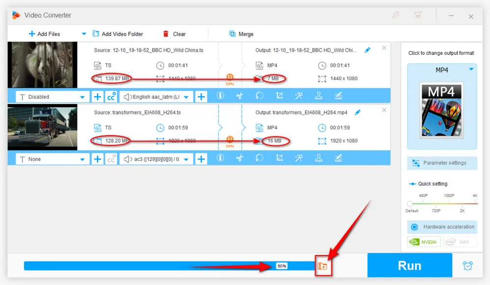 Batch Compress Video Files to 16MB