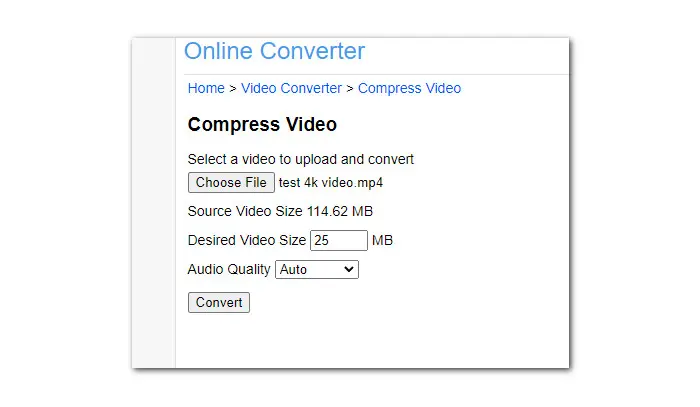 How to Make a Video Under 25MB Online