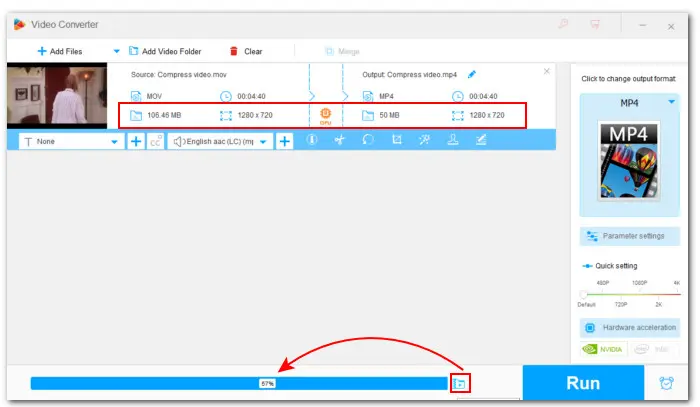 Use Batch Compression Button