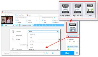 Choose an Advanced Encoder