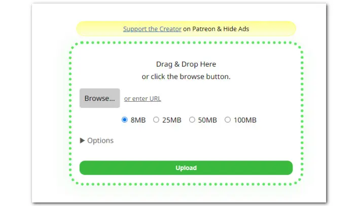 8MB Video Compressor