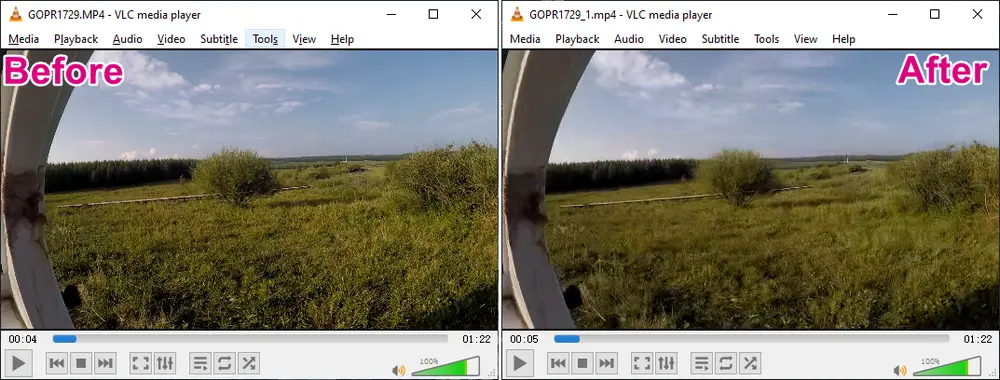 Quality Comparison after Resizing Video to 8MB