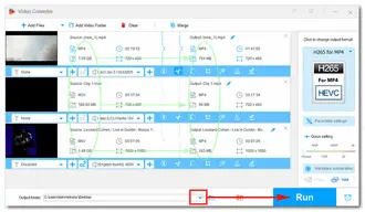 Export Compressed Video Files