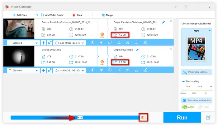 Condense MP4 File Size