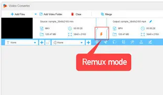 Select MP4 as an Output Format