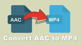 Convert AAC to MP4