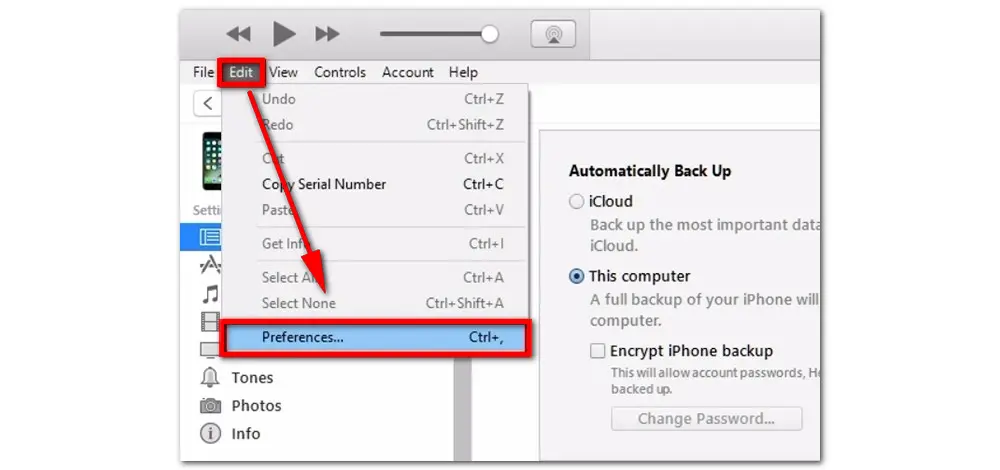 AIFC audio file to WAV via iTunes