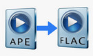 Convert APE to FLAC