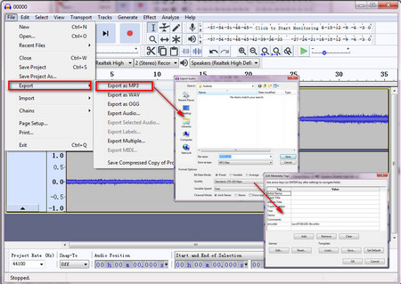 How to Save Audacity Files as MP3