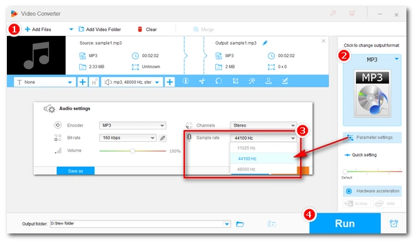 Audio Sample Rate Converter Software