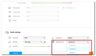 Sample Rate Conversion 44.1 to 48