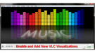 Enable VLC Visualizations