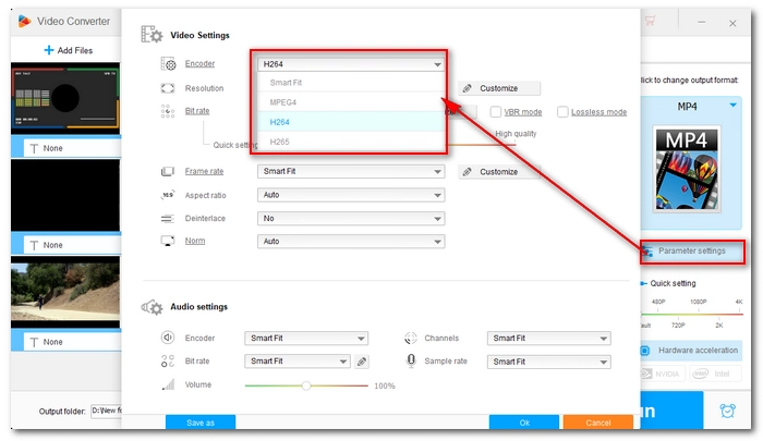 Change AV1 Codec