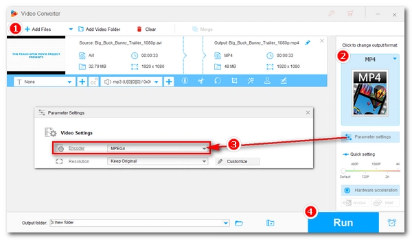 AVI to MPEG4 Converter Free Download