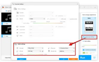 Preferences for DSS to WAV Conversion