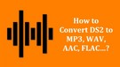 Convert DS2 to MP3